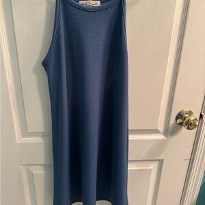 Blue Sleeveless Dress
